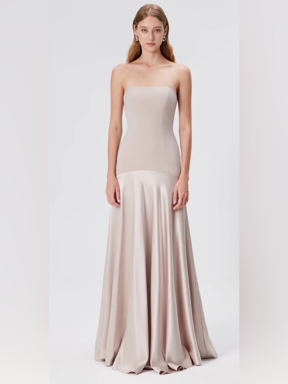 Aenso Strapless Evening Gown